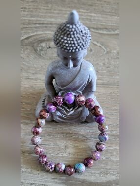 Handcrafted Semi-Precious Stone Bracelet